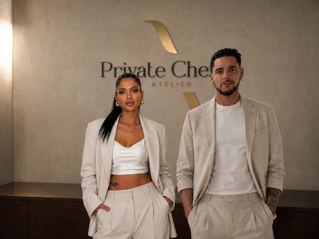 Private Chefs Atelier founders Luca and Eva Napoleone
